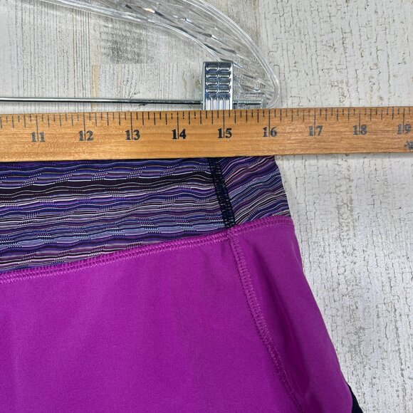 Lululemon Womens 8 Speed Short 2.5” 4-Way Stretch in Purple Violet Space Dye - Picture 8 of 9